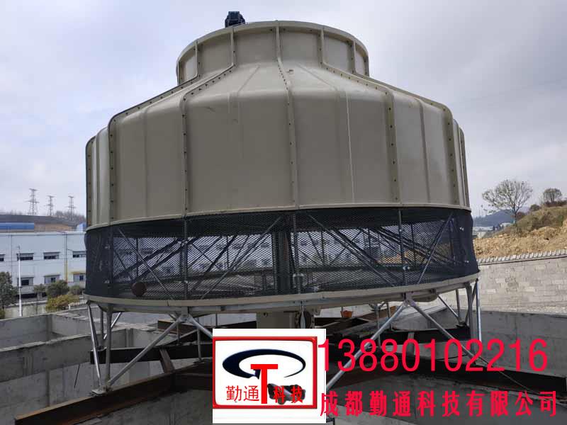 贵州六盘水500T冷却塔安装现场使用单位：贵州十九度铝业科技有限公司