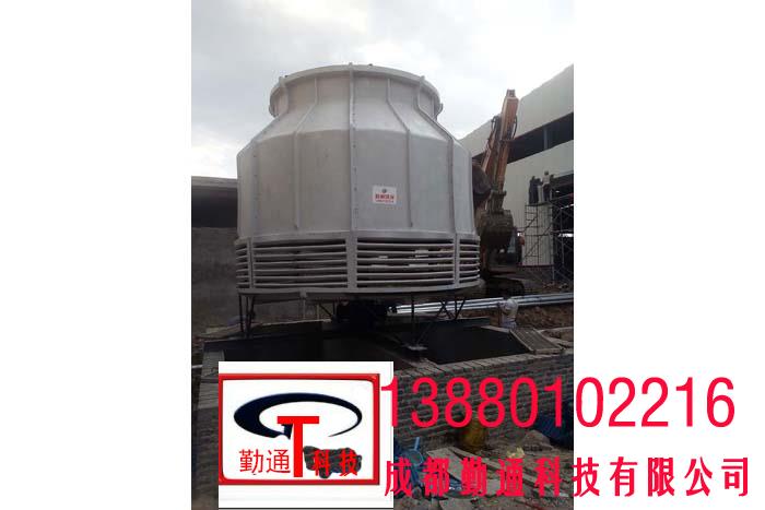 贵州六盘水DBNL3-150T冷却塔施工现场，购买单位：贵州十九度铝业科技有限公司